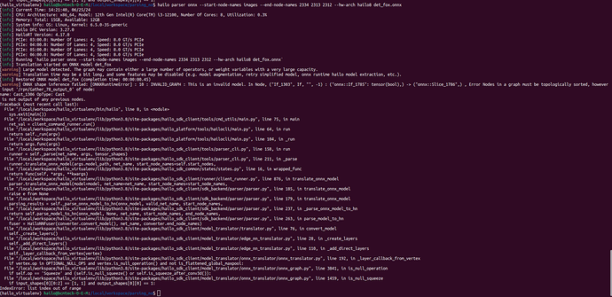 2 Errors occurred while Using Hailo SDK - General Discussion - Hailo ...
