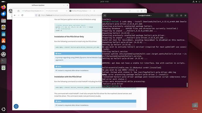 hailo 4_22_0 install