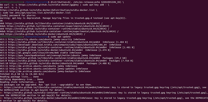 nvidia_docker2 add key