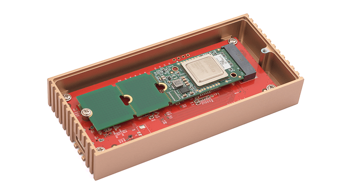 Orico M234C3-U4 M.2 SSD Enclosure and Hailo-8 M.2 module