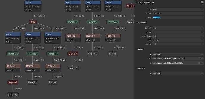 SCRFD_500M Outputs Netron